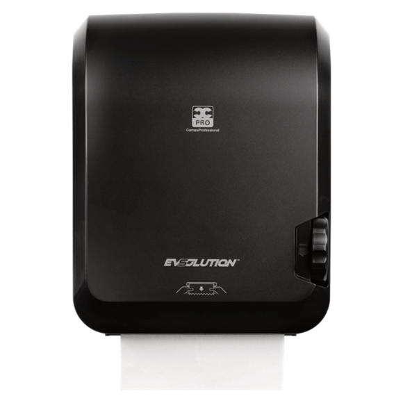 Picture of MANUAL AUTOCUT HANDTOWEL ROLL DISPENSER BLACK